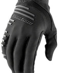 100% R-Core Gloves - Black Full Finger Mens 2X-Large