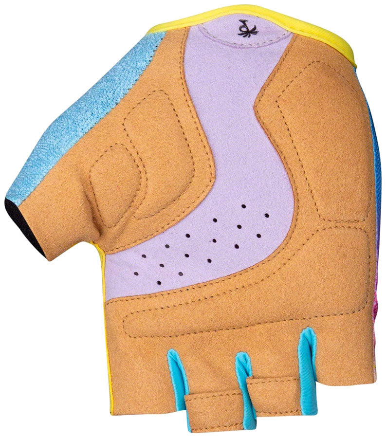 Pedal Palms Palm Springs Glove - Multi-Color Short Finger Small