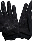 100% Geomatic Gloves - Black/Charcoal Full Finger Mens Medium
