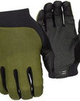 Lizard Skins Monitor Ignite Gloves - Olive Green Full Finger Small