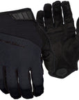 Lizard Skins Monitor Traverse Full Finger Gloves Jet Black XS Pair