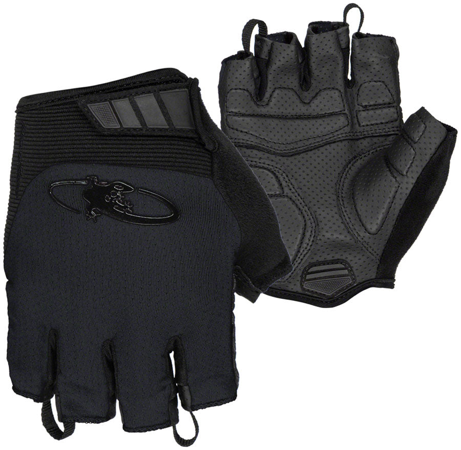 Lizard Skins Aramus Cadence Gloves - Jet Black Short Finger Small
