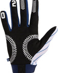 FUSE Omega Gloves - Ballpark Full Finger White/Blue Large