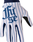 FUSE Omega Gloves - Ballpark Full Finger White/Blue Medium