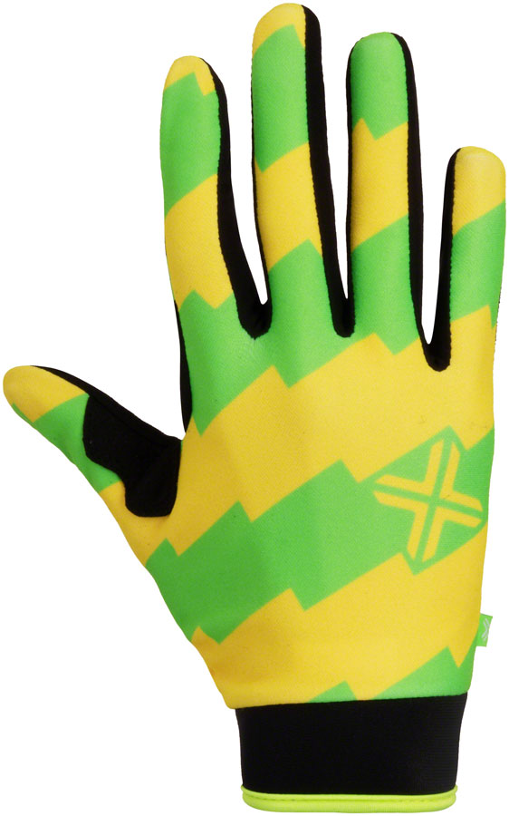 FUSE Chroma Gloves - Campos Full Finger Green/Yellow Medium