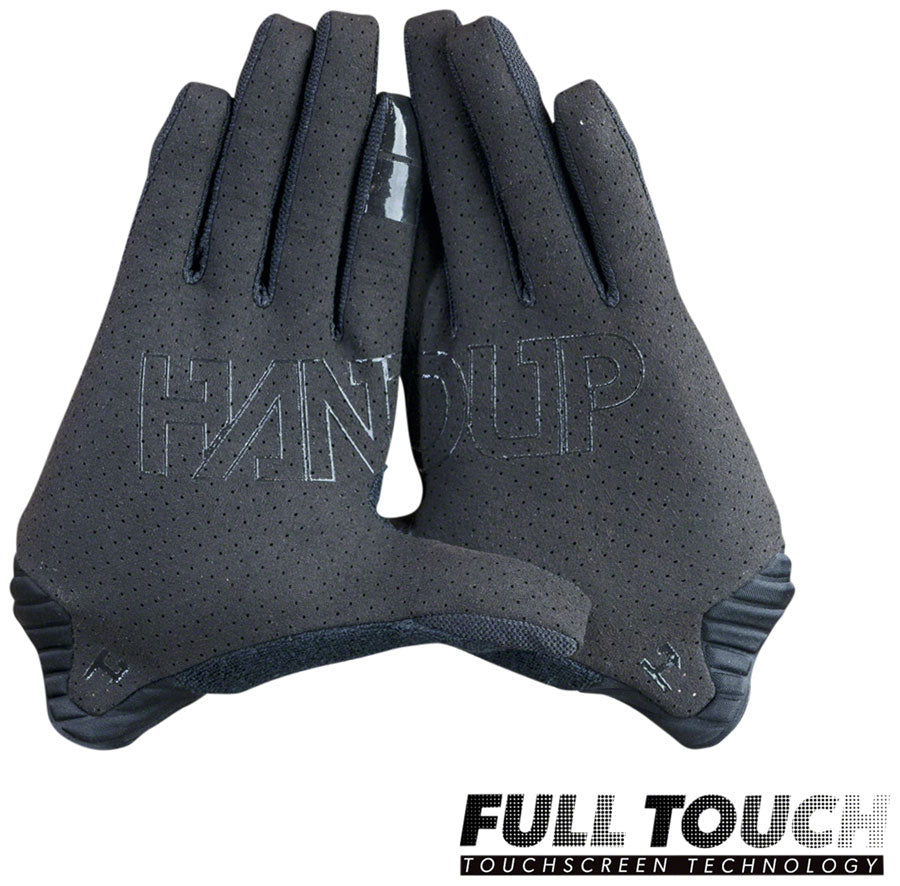 HandUp Pro Performance Gloves - Mid Black Full Finger Small
