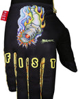 Fist Handwear Mike Metzger Flaming Plug Glove - Multi-Color Full Finger Small