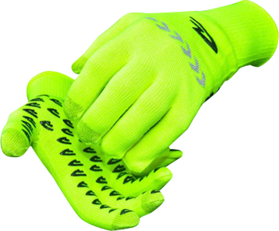 DeFeet Duraglove ET Winter Gloves Reflective Neon Yellow L