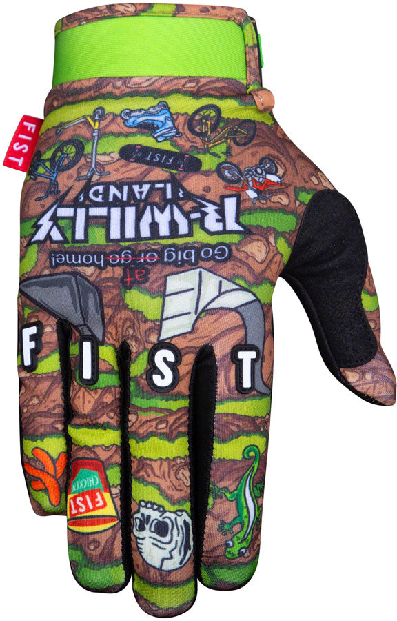 Fist Handwear R-Willy Gloves - Multi-Color Full Finger Land Williams Large