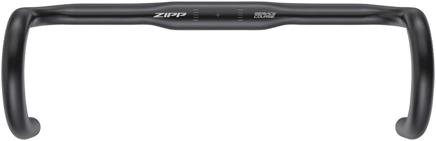 Zipp Service Course 80 Ergo Drop Handlebar - Aluminum 31.8mm 44cm Bead Blast BLK A2