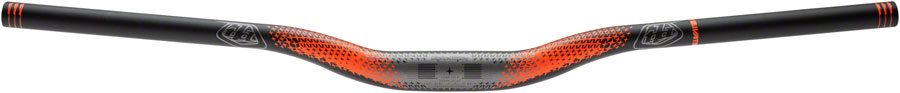 Truvativ Descendant CoLab Troy Lee Designs Riser Bar - 35mm clamp 760mm width 25mm rise Starburst Orange/BLK