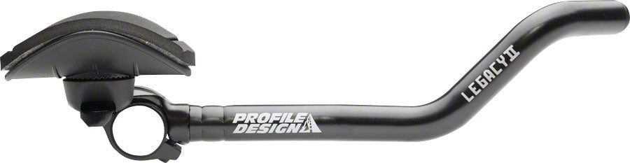 Profile Design Legacy II Aluminum Aerobar ZB Bracket Venturi Armrest Matte BLK