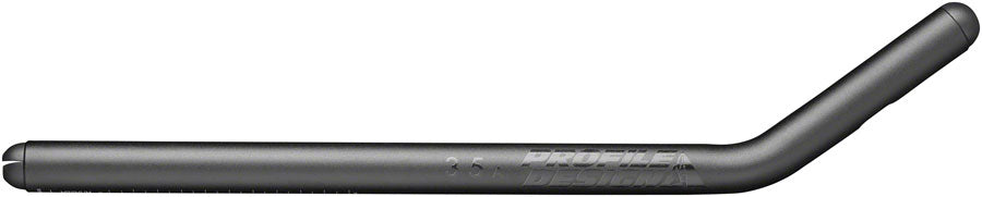 Profile Design 35a Aluminum Long 340mm Extensions Shallow Ski-Bend 22.2mm BLK