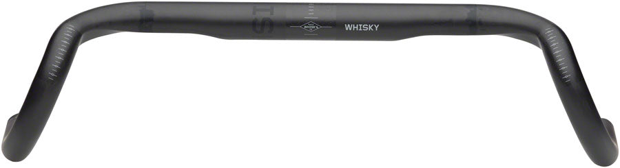 Whisky No.9 24F 2.0 Drop Handlebar - Carbon 31.8mm 44cm Black - The Bike Hub