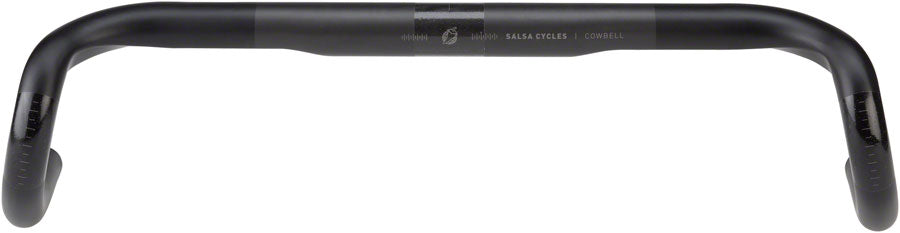 Salsa Cowbell Carbon Drop Handlebar - Carbon 31.8mm 46cm Black - The Bike Hub
