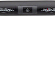 Dimension Flat Top Shallow Drop Handlebar - Aluminum 31.8mm 40cm Black