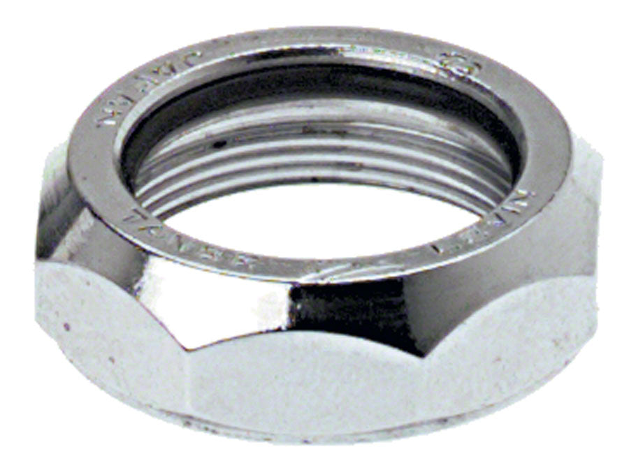 Tange-Seiki Levin CDS 1&quot; Steel Top Nut Silver