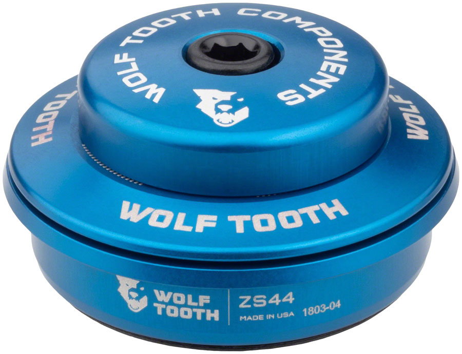 Wolf Tooth Premium Headset - ZS44/28.6 Upper 6mm Stack Blue