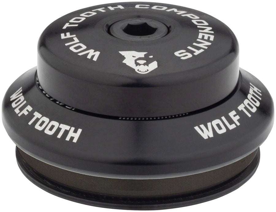 Wolf Tooth Performance Headset - IS41/28.6 Upper 7mm Stack Black - The Bike Hub