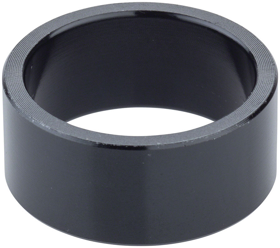 Problem Solvers Headset Stack Spacer - 28.6 15mm Aluminum Black Sold Each