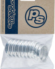 Problem Solvers Headset Stack Spacer - 28.6 5mm Aluminum Silver Bag of 10