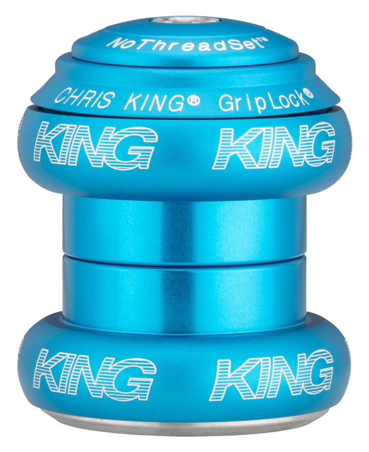 Chris King NoThreadSet Headset - 1-1/8&quot; Matte Turquoise