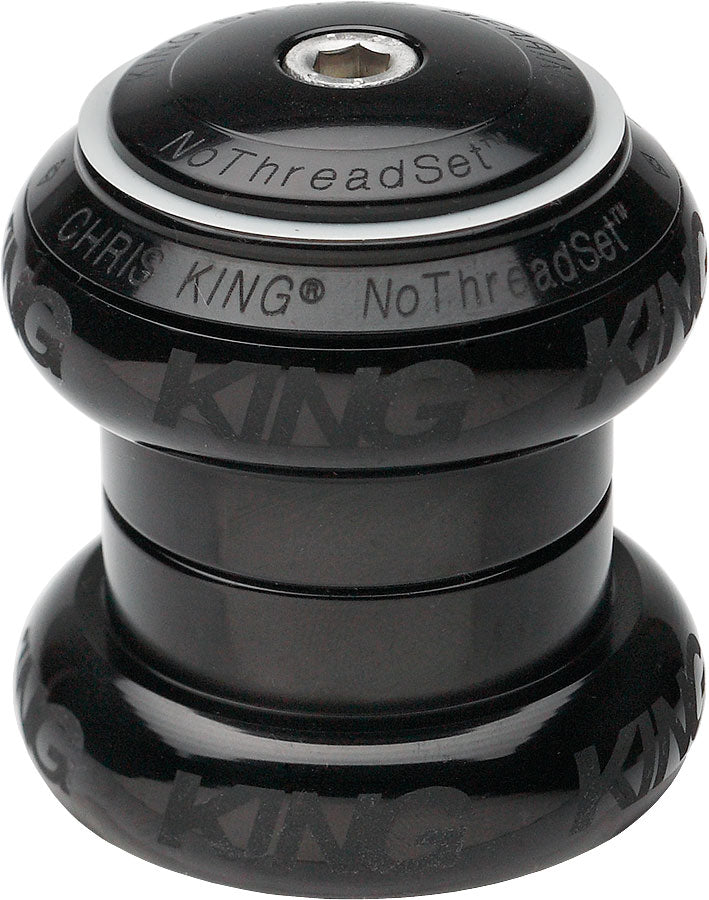 Chris King NoThreadSet Headset - 1-1/8&quot; Sotto Voce Black