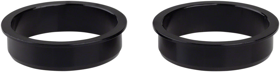 Problem Solver Headtube Reducer Reduces 37mm to 34mm 1-1/4&quot; to 1-1/8&quot; headset BLK