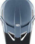 100% Status Full Face Helmet - Drop/Steel Blue Small
