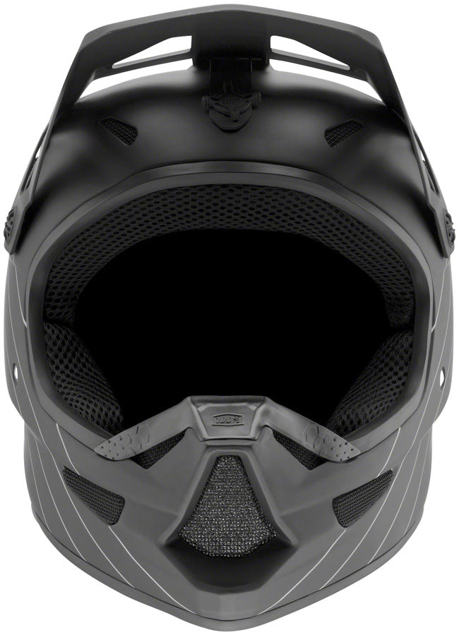 100% Status Full Face Helmet - Black Medium