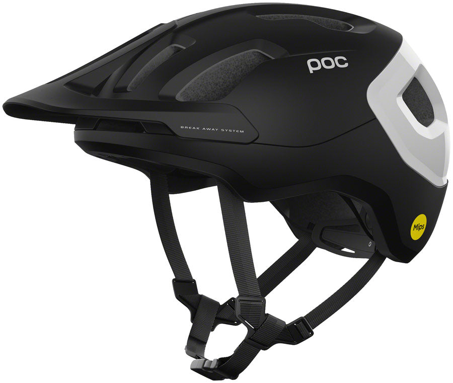 POC Axion Race MIPS Helmet - Black/White Medium