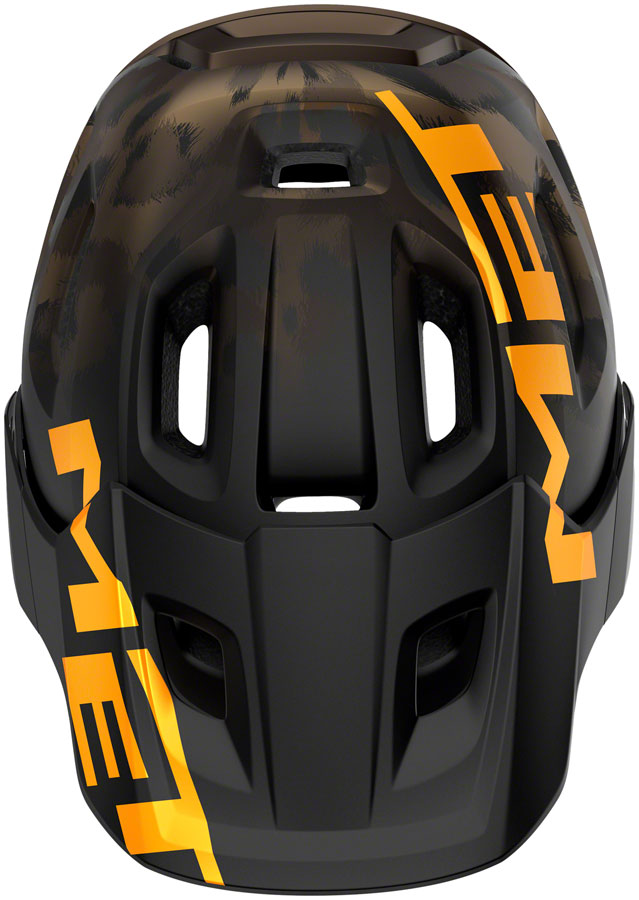 Black and orange mtb helmet hot sale