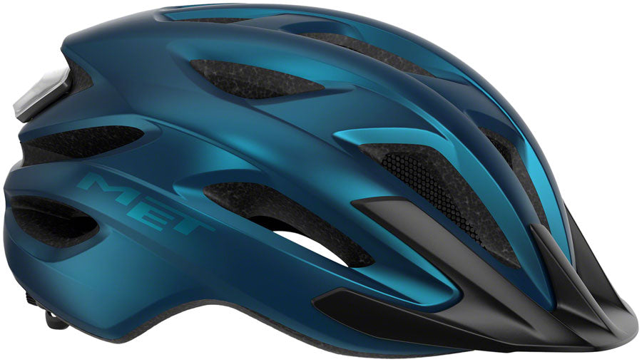 MET Crossover MIPS Helmet - Blue Metallic X-Large
