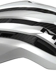 MET Trenta 3K Carbon MIPS Helmet - White/Silver Metallic Matte Small