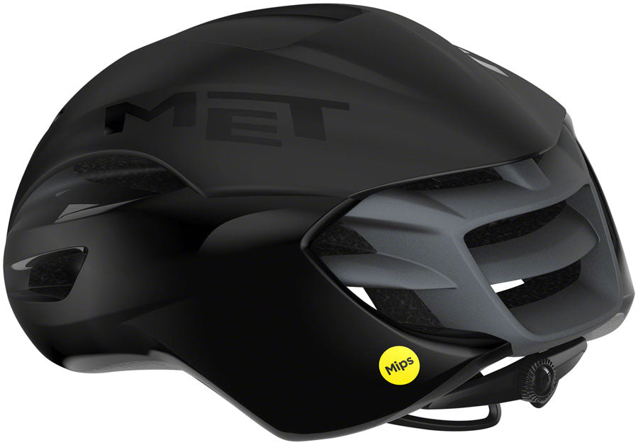 MET Manta MIPS Helmet - Black Matte/Glossy Large