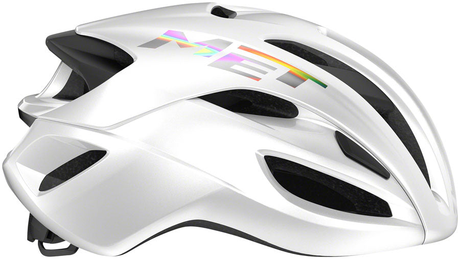 MET Rivale MIPS Helmet - White Holographic Glossy Large