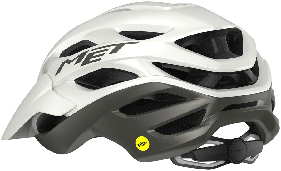 MET Veleno MIPS Helmet - White/Gray Matte Medium