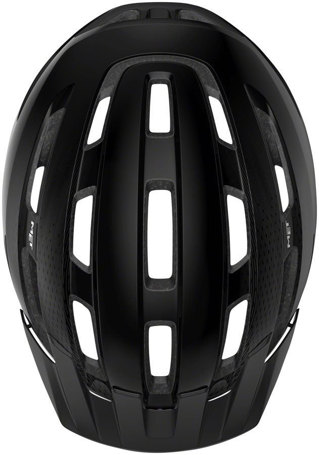 MET Downtown MIPS Helmet - Black Glossy Medium/Large
