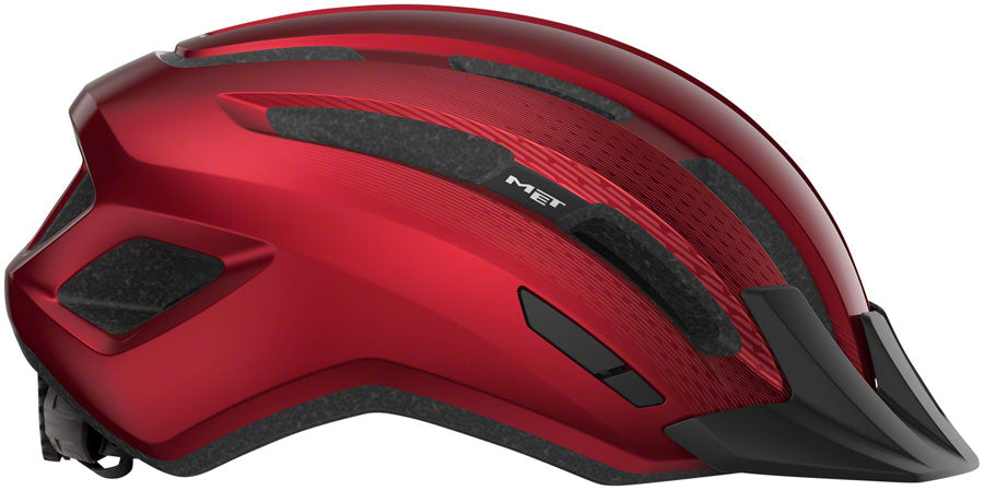 MET Downtown MIPS Helmet - Red Glossy Small/Medium