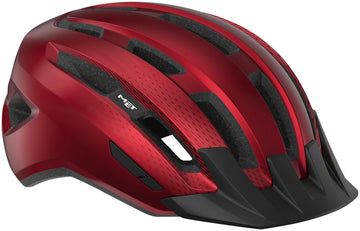 MET Downtown MIPS Helmet - Red Glossy Small/Medium