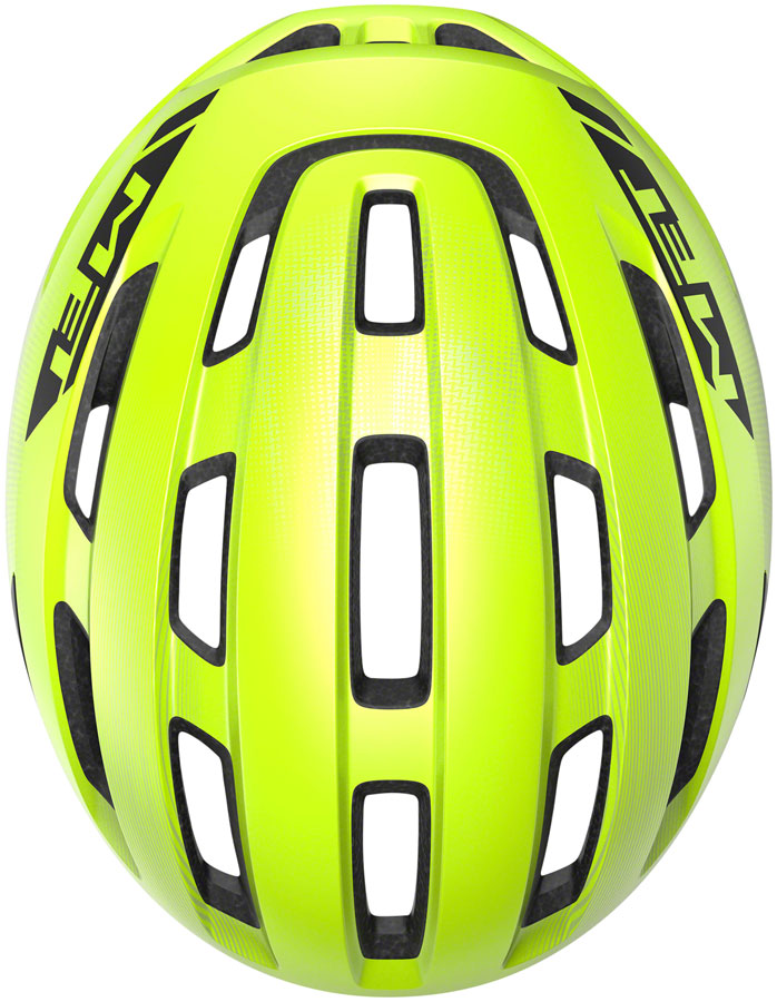 MET Miles MIPS Helmet - Fluorescent Yellow Glossy Small/Medium - The Bike Hub