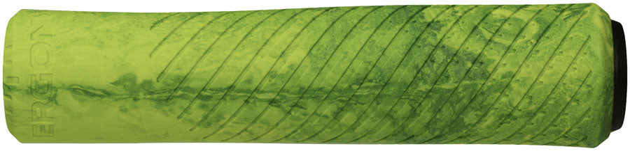 Ergon GXR Grips - Lava Yellow/Green Small - The Bike Hub