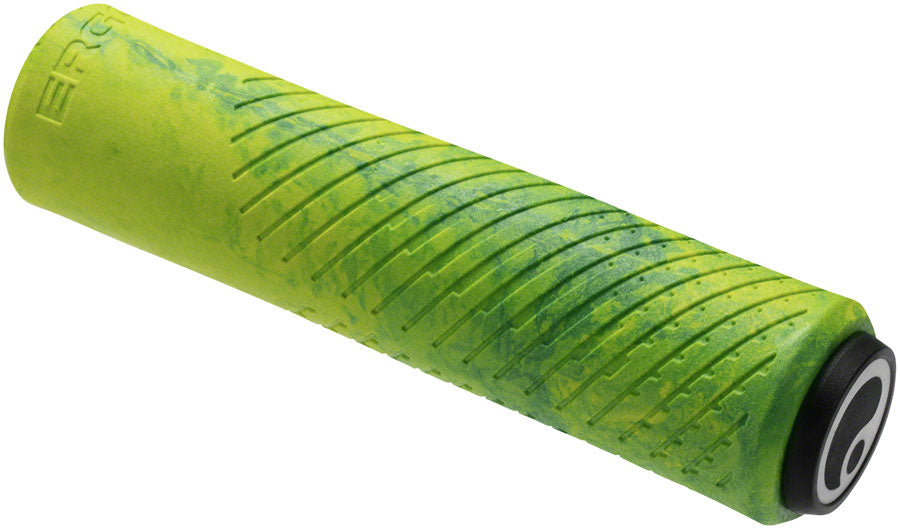 Ergon GXR Grips - Lava Yellow/Green Small - The Bike Hub
