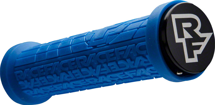 RaceFace Grippler Grips - Blue Lock-On 33mm