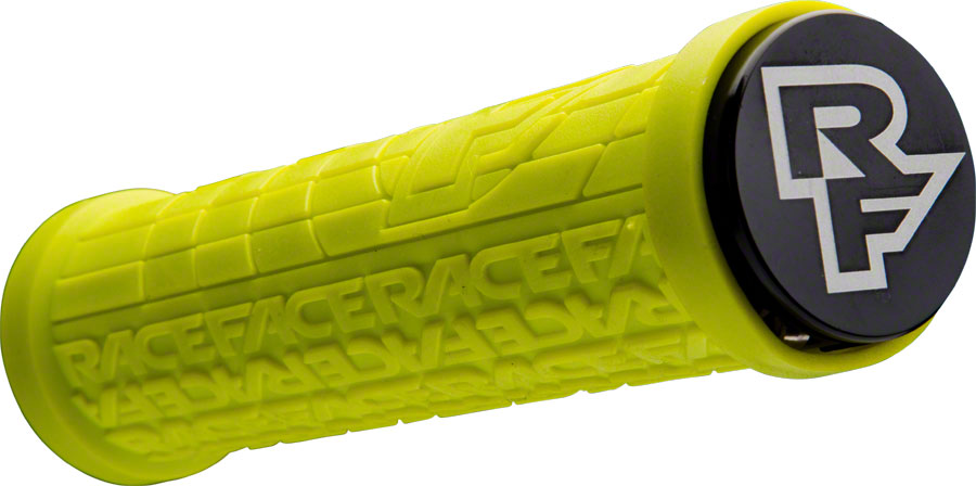 RaceFace Grippler Grips - Yellow Lock-On 33mm