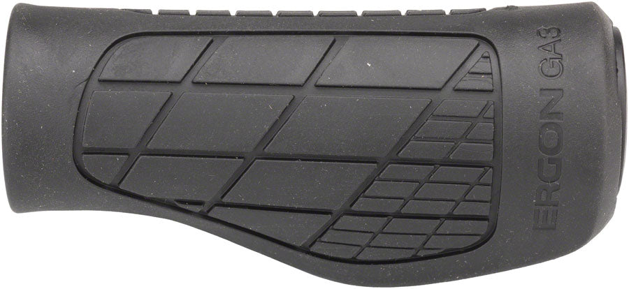 Ergon GA3 Grips - Twistshift Single Black - The Bike Hub