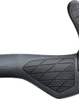Ergon GS3 Grips - Black/Gray Lock-On Large