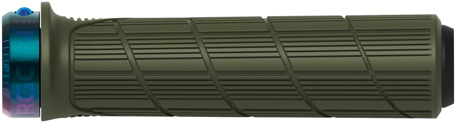 Ergon GD1 Evo Factory Grips - Frozen Moss/Oil Slick Lock-On - The Bike Hub