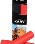 Wolf Tooth Karv Grips - Red - The Bike Hub