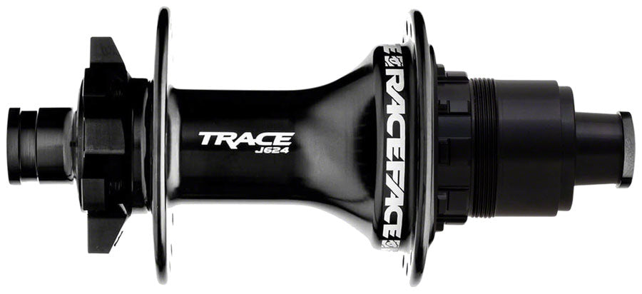 RaceFace Trace J-Bend 624 Rear Hub - 12 x 148mm 6-Bolt XD Black 32H